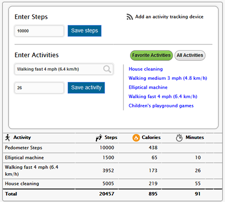 2. Track your physical activity and other lifestyle habits